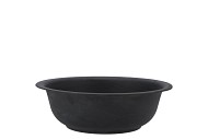 ZINC BASIC BLACK BOWL 26X9CM