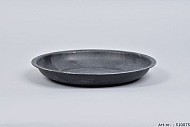 ZINK TELLER MATT SCHWARTZ 23X3CM