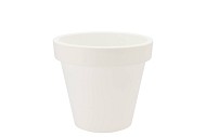 SCANDIC WHITE POT 16X15CM NM