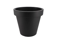 PLASTIQUE ANTHRACITE POT BORD LARGE 29CM