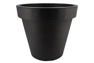 PLASTIQUE ANTHRACITE POT BORD LARGE 58CM