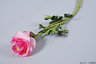 SILK RANUNCULUS LARGE PINK L50CM