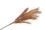 SILK PLUME BRANCH OKER 72CM