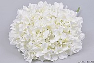 SILK HORTENSIE KUGEL GROß WEIß L45CM