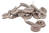NATURE PALM MULE RING WHITEWASH SET OF 30