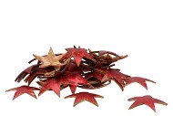 COCONUT STAR RED 10CM SET OF 20