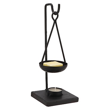 AMBER BURNER VINTAGE HANG 10X27CM