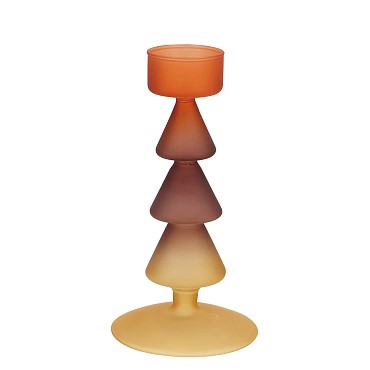 NOVA AUTUMN SPICES CANDLE HOLDER TRICOLOR 9X9X17CM NM