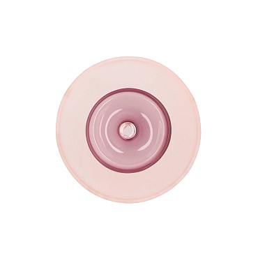 NOVA SWEETS PINK CANDLE HOLDER TRICOLOR 9X9X17CM