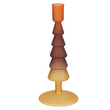NOVA AUTUMN SPICES CANDLE HOLDER TRICOLOR 9X9X22CM NM