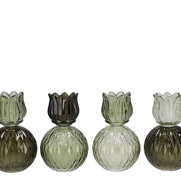 BICOLORE SUMMER GREEN MIX TULIPT-LIGHT ASS 11X17CM