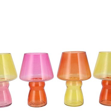 BICOLORE DUTCH ORANGE MIX LAMP ASS 17X25CM