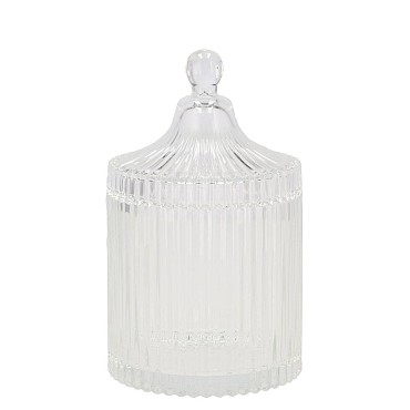 BICOLORE CLEAR MIX JARS ASS 11X17CM