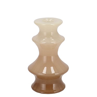 MAE COZY SAND CANDLE HOLDER BULB TRICOLOR 9X9X15CM