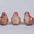 VOGEL GLAZUUR ROOD ASS P/1 16X7X10CM