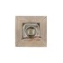 LOVE WOOD TRAY 1 BOTTLE WHITE 10X10X16CM
