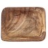 AMBER SCHAAL MANGO HOUT 13X10X3CM NM
