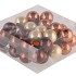 GLASS BALL COMBI NATURAL 40MM P/36