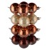 GLASS BALL COMBI NATURAL 80MM P/16