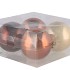 GLASS BALL COMBI NATURAL 100MM P/4