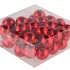 GLASS BALL SHINNY RED 40MM P/36 NM