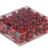 GLASS BALL MATT RED 20MM P/144 NM