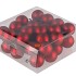 GLASS BALL MATT RED 40MM P/36 NM