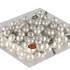 GLASS BALL MATT SILVER 20MM P/144 NM