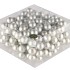 GLASS BALL MATT SILVER 25MM P/144 NM