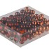 GLASS BALL COMBI BROWN 20MM P/144