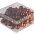 GLASS BALL COMBI BROWN 30MM P/72