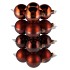 GLASS BALL COMBI BROWN 80MM P/16