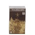 LED LIGHT CHAIN SILVER STAR 40LED WARM WHITE NM