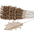 PICK HOLLY LEAF CHAMPAGNE 15X9CM PER 25 NM