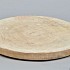 ONDERBORD HOUT ZWAAR WIT 40CM
