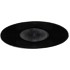 MELAMINE GREY VASE OVAL 24X10X14CM