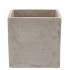 CONCRETE GREY POT SQUARE 15X15X15CM