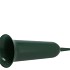 FLORISTRY GRAVE VASE 32CM WIDE GREEN