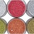 GARNISH PEARLS DECO RED 4-8MM P/4LTR NM
