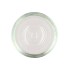 GLASS POT HEAVY ROUND 10X9CM