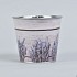 EMMER ZINK LAVENDEL PAARS 13X11CM