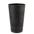 MELAMINE GREY VASE 18X28CM