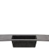 MELAMINE GREY BOWL RECTANGLE 30X15X5CM
