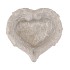 CONCRETE SAINT GREY HEART WINGS 19X8CM
