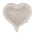 CONCRETE HEART WINGS GREY 23X21X10CM
