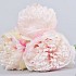 PIOENBOEKET X3 TAK CREME/ROZE 32CM
