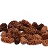 NATUUR DENNENAPPEL MINI NATUREL 4-5CM P/ZAK NM