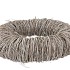 WREATH KRANS MACTANGRASS WHITE 45CM