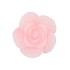 CANDLE ROOS WHITE PINK 8X7CM