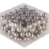 GLASS BALL TITAN GREY 25MM P/144 NM